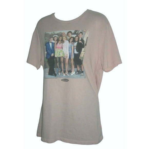Clueless Tee Shirt Light Pink Retro 90's Kawaii Nostalgic Pop Culture y2k Grunge - Picture 3 of 9